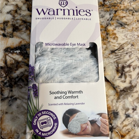 Gray Microwavable Eye Mask - Picture 7 of 8